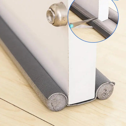 Flexible Door Draft Stopper - Thickened Under Door Seal Strip for Windproof Cold Protection and Gap Blocking