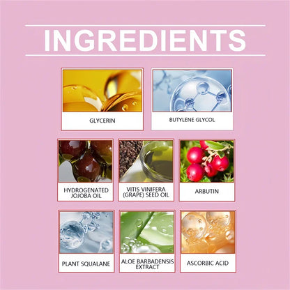 Instant Lip Plumping Serum - Nourishing Moisturizing Anti-Wrinkle Lip Gloss for Fuller Sexy Lips
