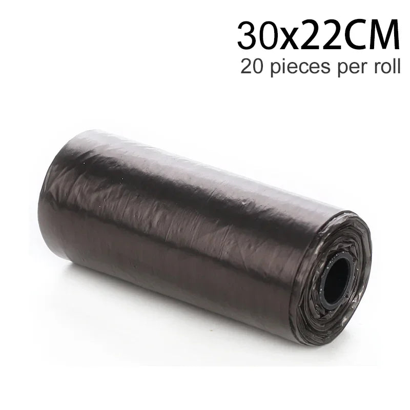 Mini Car Trash Can with Lid - Leak-Proof Auto Waste Bin with 60 Garbage Bags Car Accessory