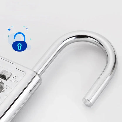 8-Digit Combination Padlock – Waterproof Zinc Alloy Travel Luggage & Outdoor Anti-Theft Smart Lock