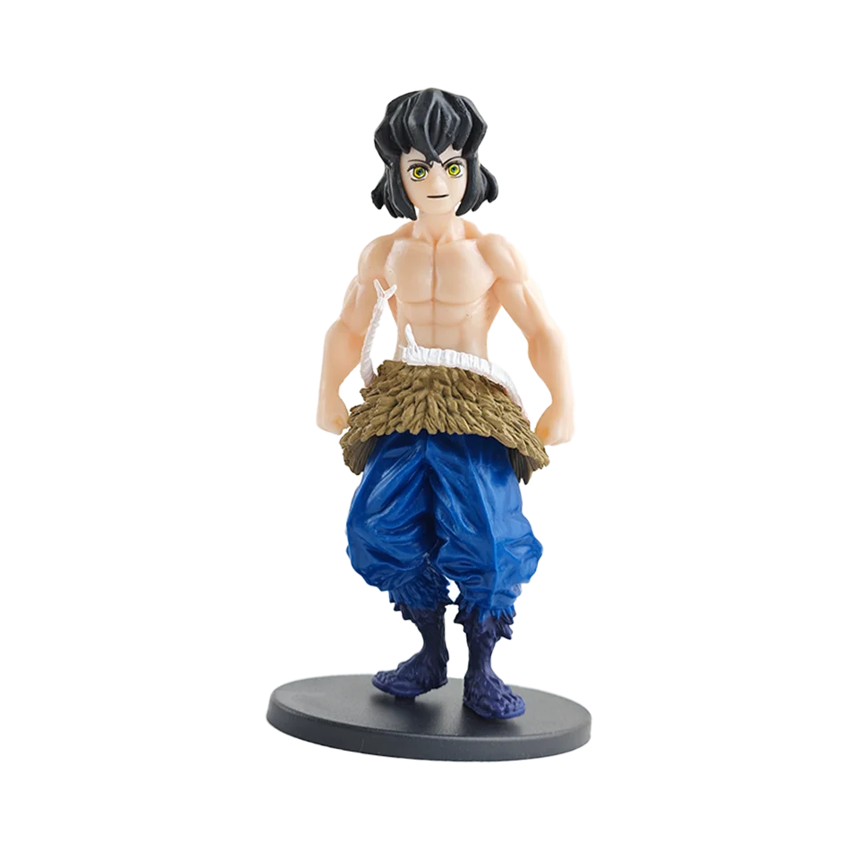 Demon Slayer Kimetsu No Yaiba Action Figures – Tanjirou, Zenitsu & Nezuko PVC Model Toys