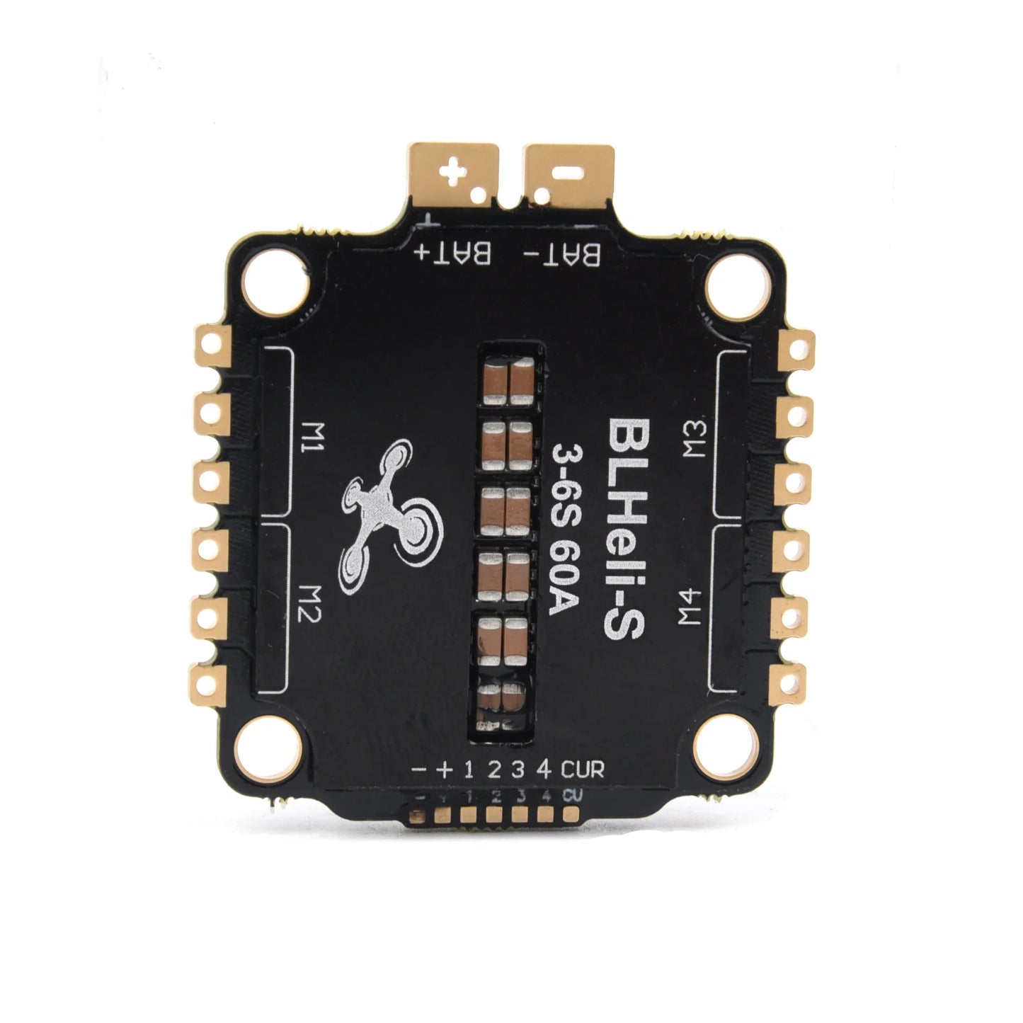 F405/F405HD & F7/F722 Flight Controller Stack with F4 V3S Plus FC + 60A 4-in-1 BLHeli_S ESC – 30.5×30.5mm for RC FPV Racing Drone
