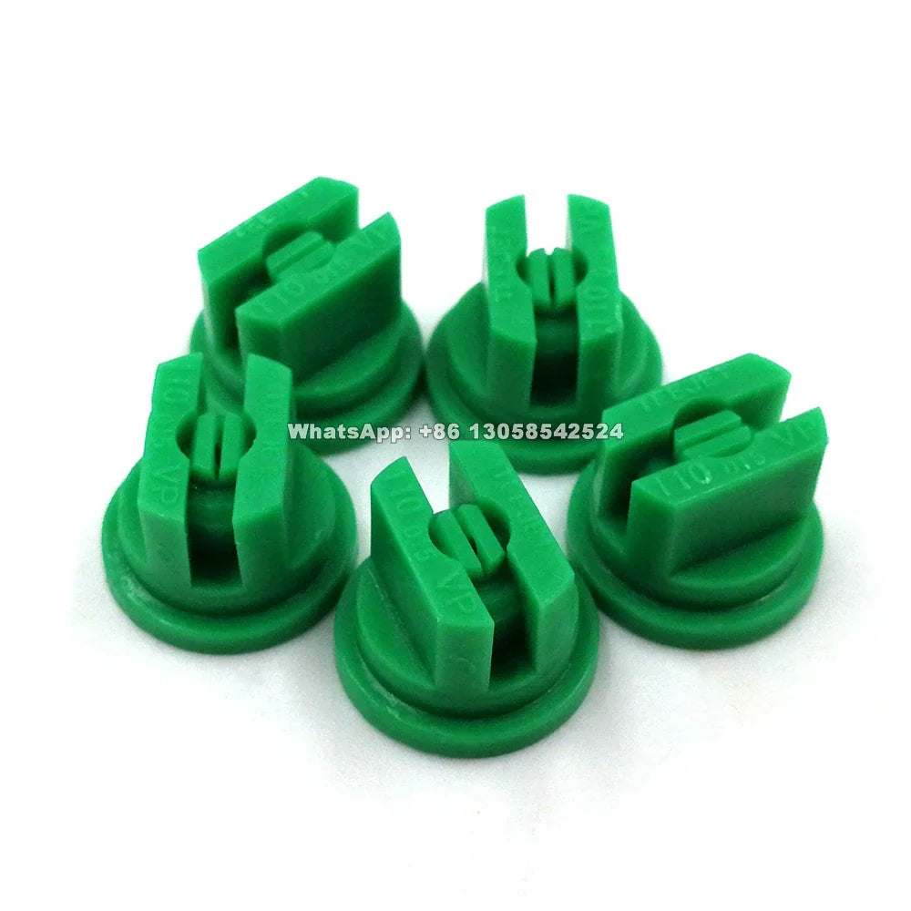 5-Piece 110° Fan-Shaped Spray Nozzles - Agricultural Boom Sprayer Tips for Plant Protection