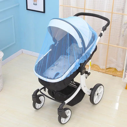 Baby Stroller Mosquito Net - Summer Insect Protection Mesh Cover for Infant Prams & Pushchairs