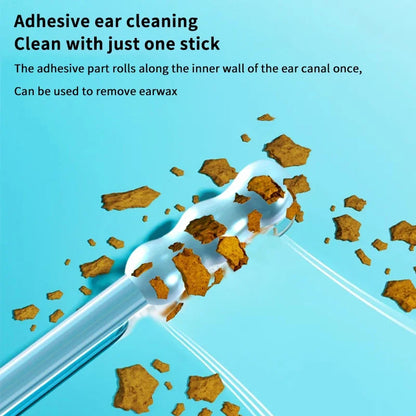 Reusable Earwax Removal Swabs - Sticky Soft Ear Cleaning Picks for Gentle Ear Care, Safe Tool for All Ages