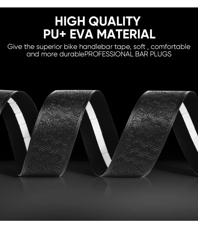 BUCKLOS Bicycle Handlebar Tape – Anti-Slip Waterproof Road Bike Bar Wrap for Cycling Accessories