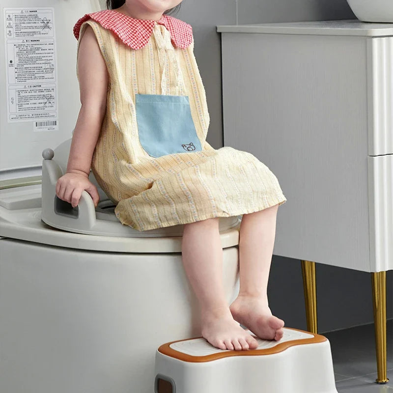 Baby & Kids Toilet Seat Ring - Soft Cushion Potty Training Seat Cover for Girls, Boys & Household Use