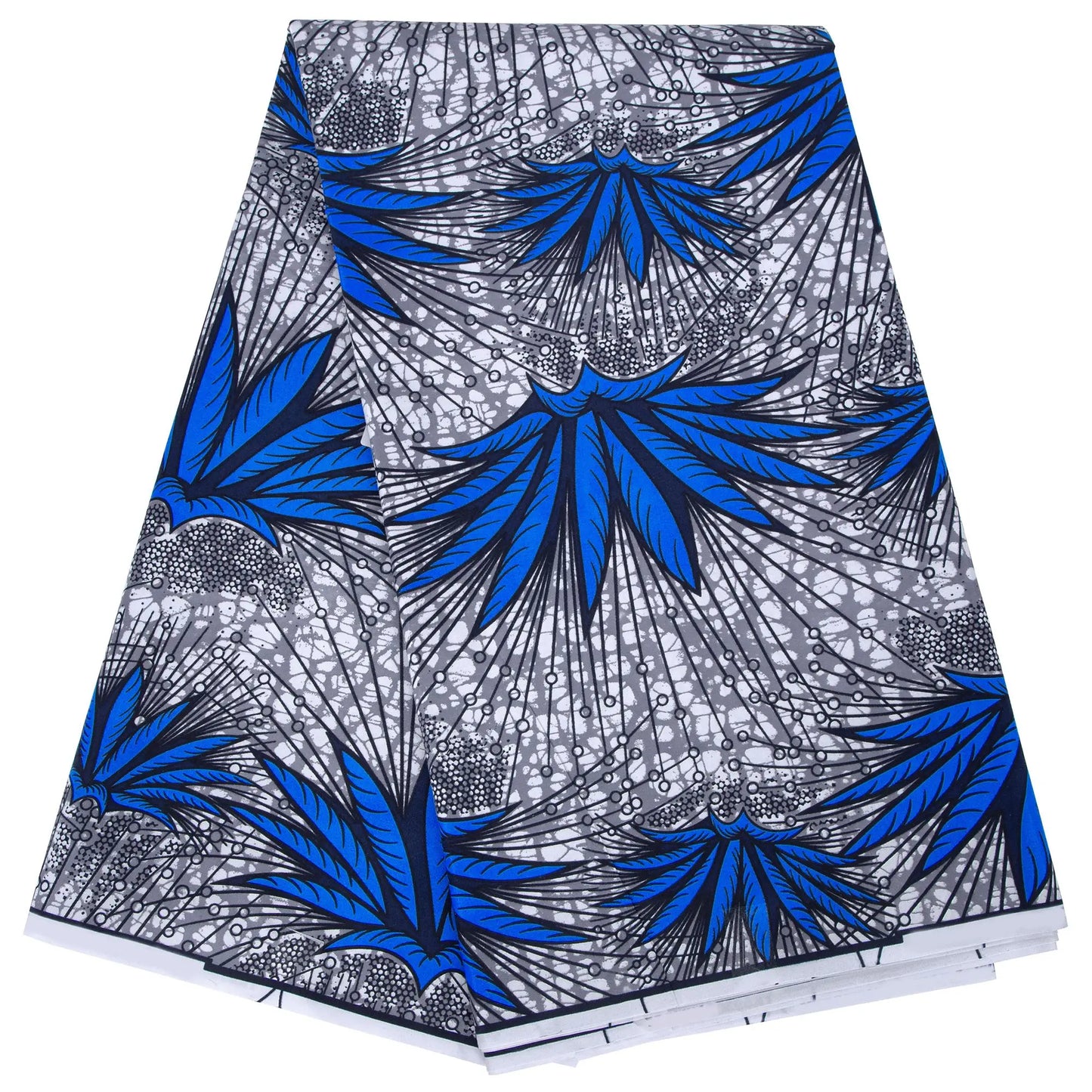 African Real Wax Ankara Fabric - Nigerian Print 100% Polyester Fabric for Women