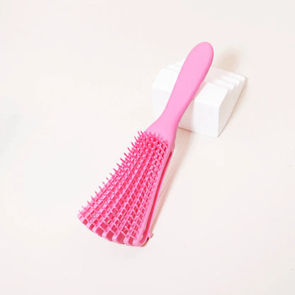 Scalp Massage Hair Brush - Anti-Static Detangling Curl Brush for Salon Styling & Wigs