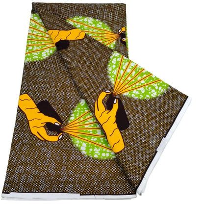 100% Cotton Real Wax Ankara Fabric - 2026 African Print Wedding Dress Sewing Fabric