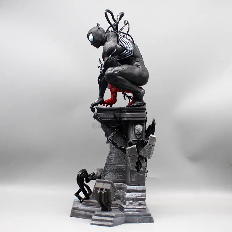 Spider-Man Venom Symbiote Figure – PVC Desktop Figurine Toy for Christmas Gifts & Collectors
