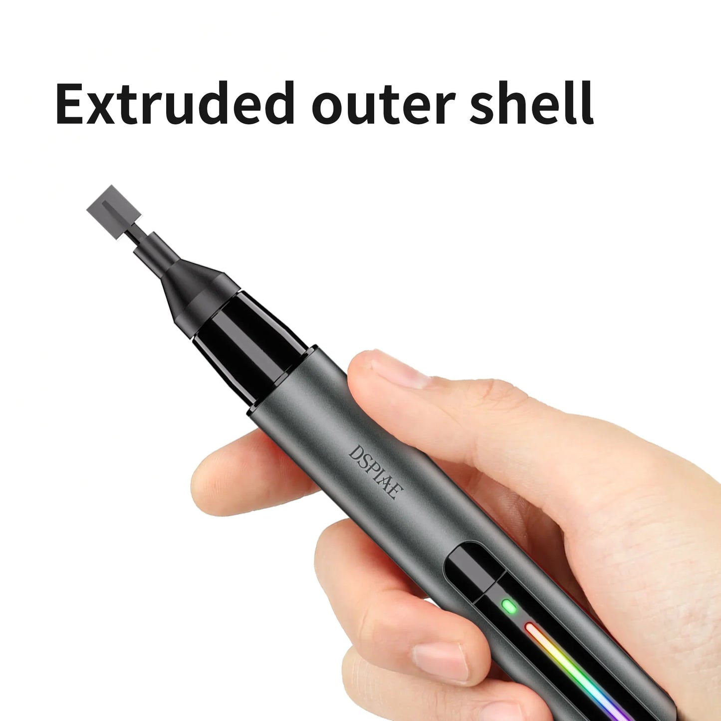DSPIAE ES-A PRO Reciprocating Electric Sander – "Illusive Shadow" Hobby Grinding Pen for Gundam Model Assembly