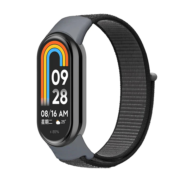 Nylon Loop Strap for Xiaomi Mi Band 3-9 – Replacement Sport Smartwatch Wristband
