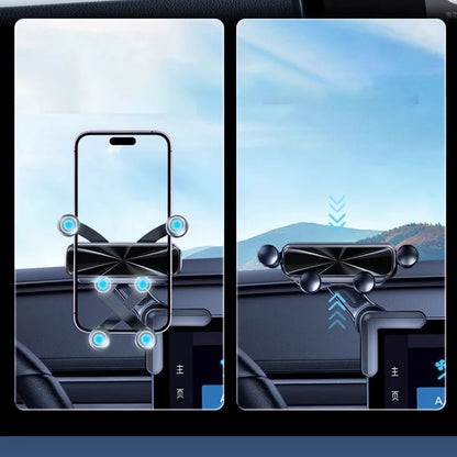 Universal Car Display Phone Holder - Dashboard Mount for Tesla, BYD & Zeekr Models