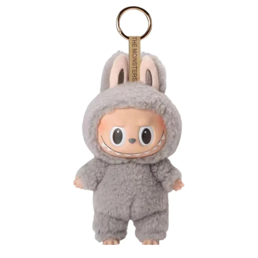 Labubu Anime Plush Doll Figure – Sweetheart Vinyl Pendant, Kawaii Backpack Decoration, Kids Christmas Gift