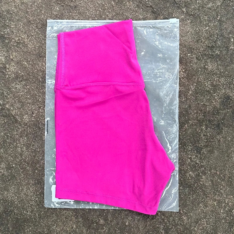 Women’s High Waist Yoga Shorts - Slim Fit Butt Lift Biker Shorts for Gym, Running, and Sports Workouts