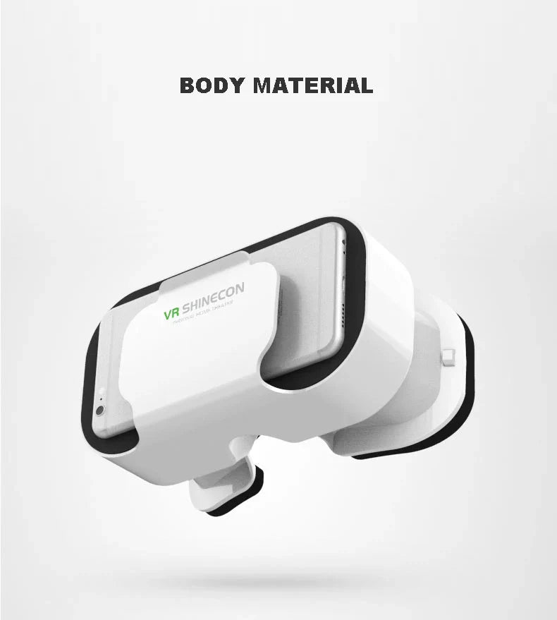 VR Glasses Virtual Reality Headset – 3D Lenses Smart Goggles for Smartphones, Mobile Game Accessory
