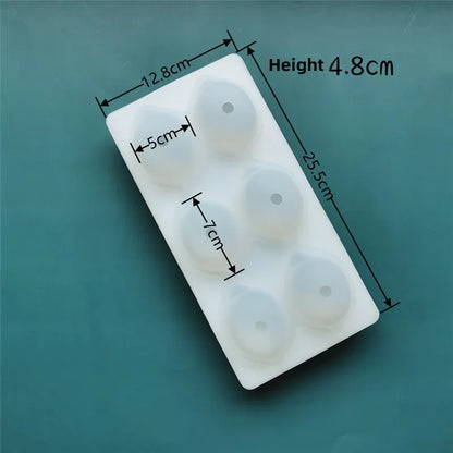 French Dessert 3D Lemon Silicone Mold – Cake, Brownie & Mousse Decorating Pastry Baking Tool