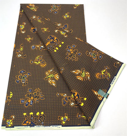 Latest Style Ankara Wax Print Fabric - 100% Cotton High Quality Soft African Real Wax Material