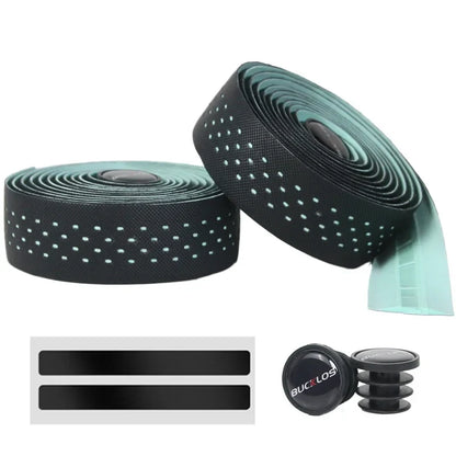 BUCKLOS Road Bike Handlebar Tape – Soft PU EVA Anti-Slip Shock-Absorbing Grip for Gravel and Cycling