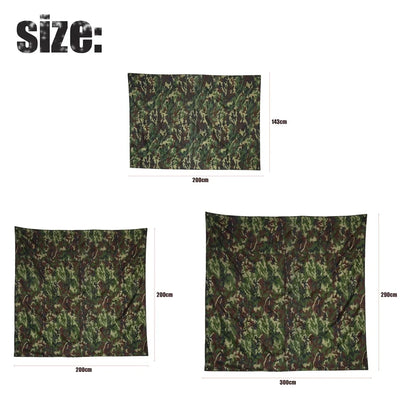 Camouflage Shelter Tarp - Ultralight Outdoor Camping Awning Canopy Waterproof Sunshade Tent Cover