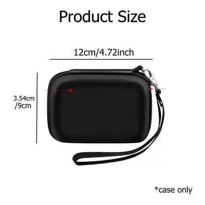 AbergBest Protective Carrying Case for Digital Cameras – Fits 21MP HD, 2.7" LCD, Rechargeable Kodak Pixpro & Canon PowerShot