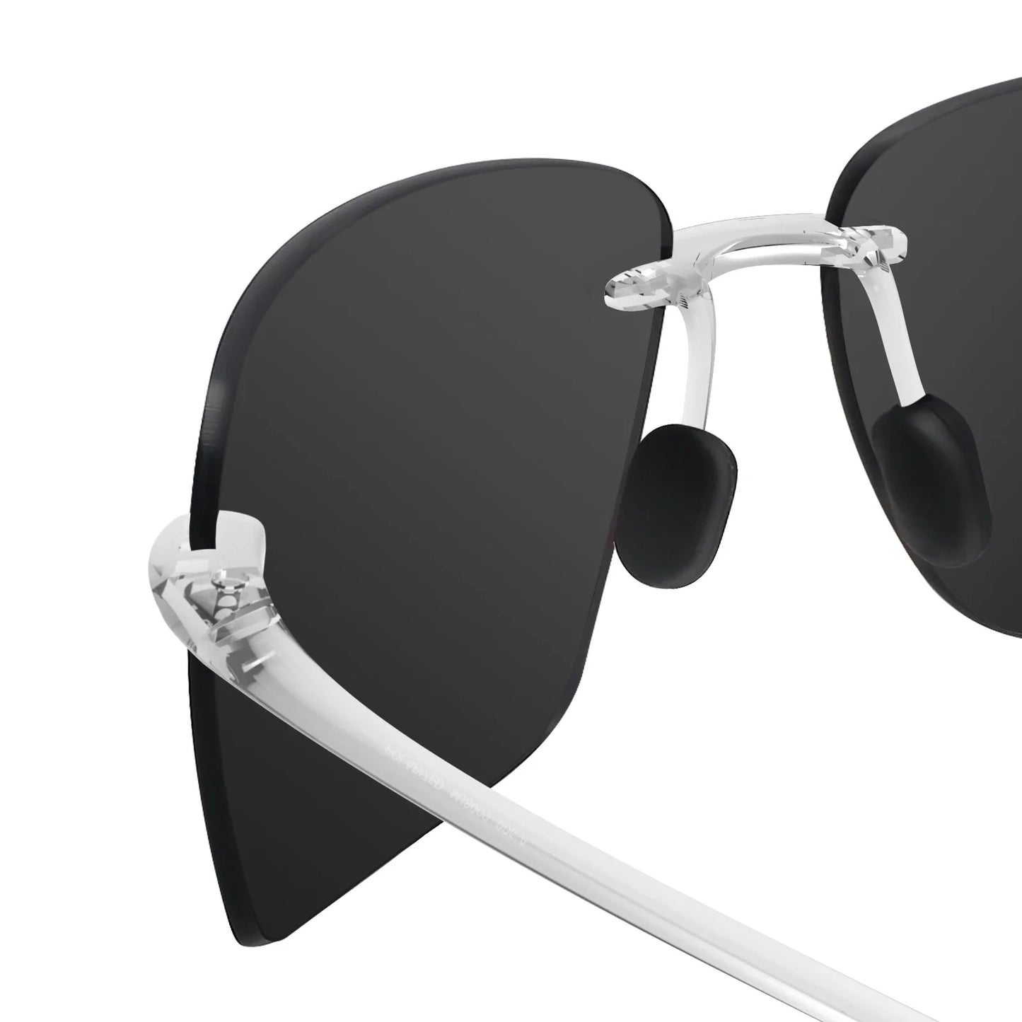 MAXJULI Polarized Sunglasses for Men & Women - Designer Fashion, Rimless Sports & Driving Eyewear (MJ8009)