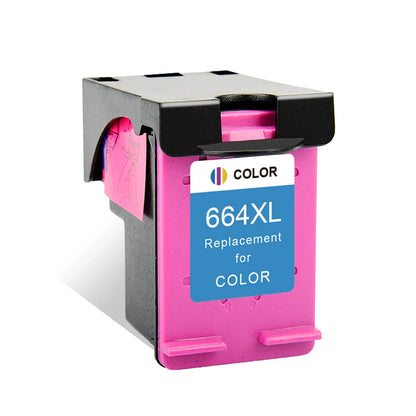 Reprinpic 664XL Ink Cartridge – High Yield Compatible Replacement for HP 664 DeskJet 1115/2135/2675/3635/3775/4536/4538/5075/5275 Printer Ink