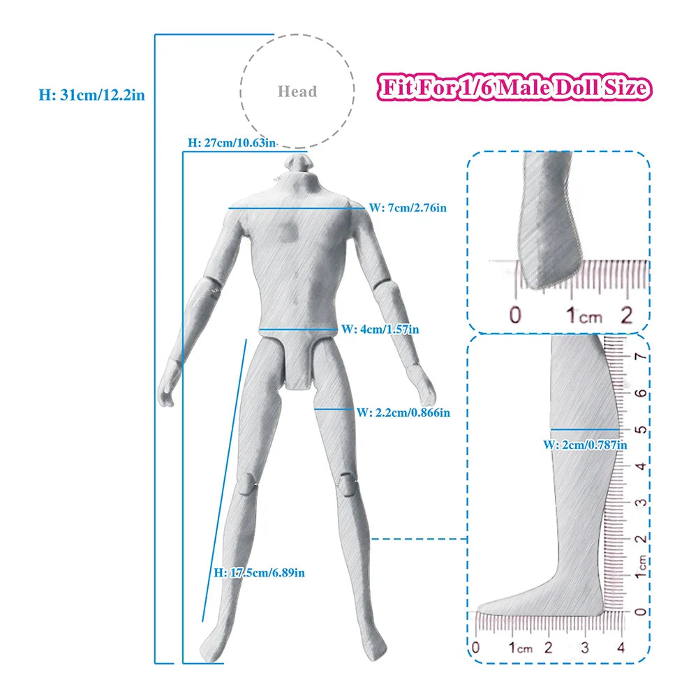 NK Mix 12" Fashion Doll Shoes & Clothes — Casual Leather Sneakers, Boots & Slippers for Boy & Princess Dolls