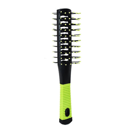 Pro Salon Double-Side Massage Comb – Anti-Tangle Detangling Hairbrush with Wide Teeth, Anti-Loss Hairstyling Brush