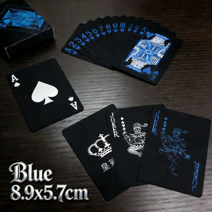 Waterproof PVC Playing Cards Deck - Classic Poker Game Cards for Kids & Adults with Premium Design