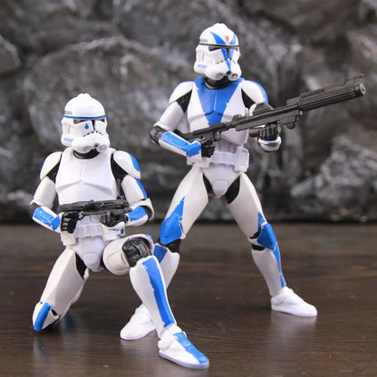 Star Wars 6" Action Figures – 501st Legion ARC & ARF Troopers, Rex, Jesse, Bane, Denal, Tup, Dogma Clone Toy