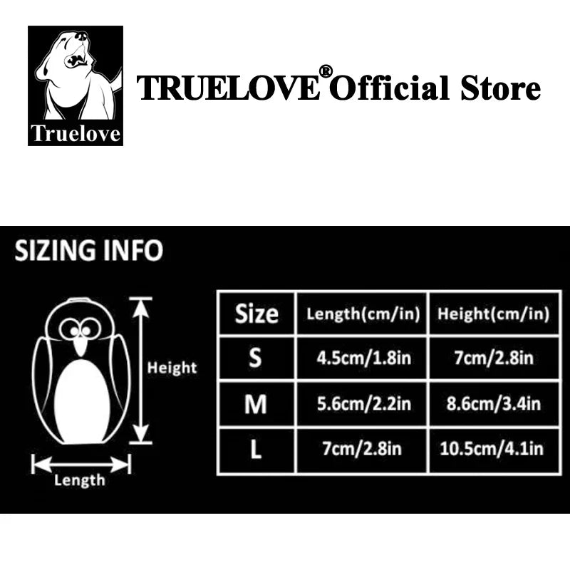 TRUELOVE Pet Food Dispenser Toy - Waterproof Rubber Interactive Dog Chew Toy with Treat Leaking Design TLT2605