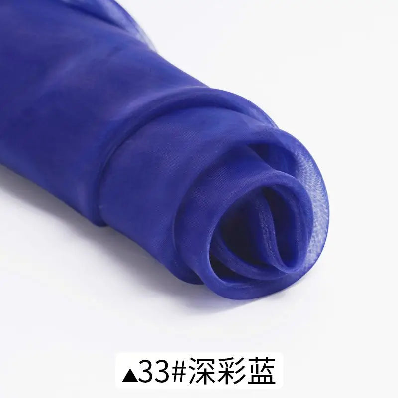 Sheer Organza Fabric Roll - Wedding Party Decoration Material for Romantic Events & Birthday Decor