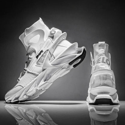 Men’s Casual Sneakers - Breathable Luxury Fashion Trainers & Running Shoes for Everyday Comfort