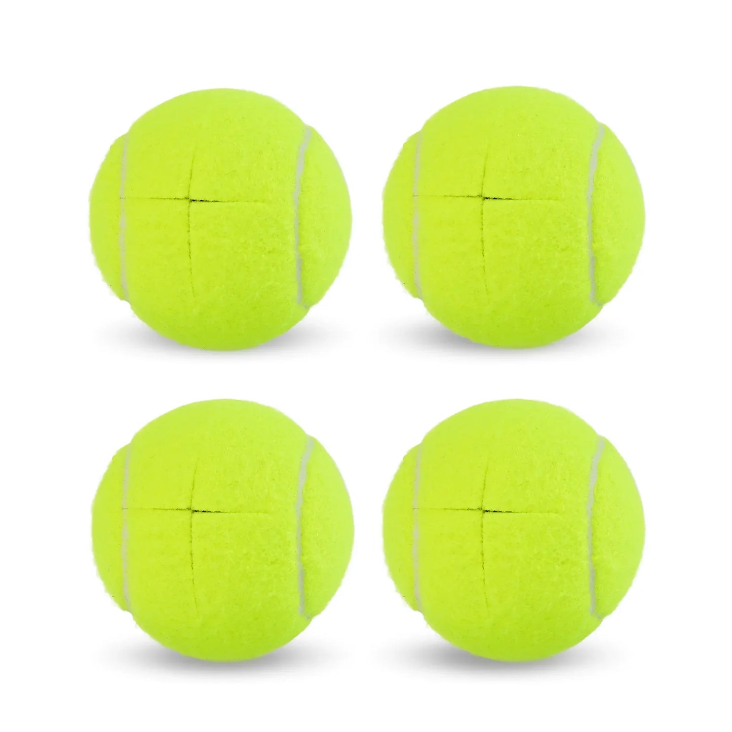 4pcs Precut Walker Tennis Balls – Heavy Duty Felt Pads for Furniture Legs & Floor Protection