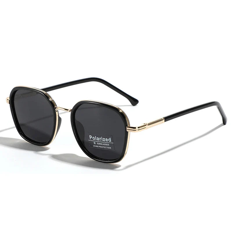 OVZA TR90 Polarized Sunglasses – Fashion Square Frame Driving Glasses for Men & Women S2074