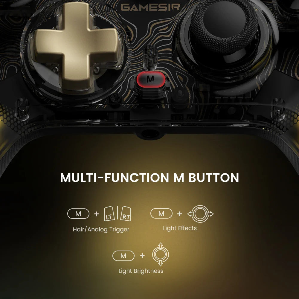 GameSir Kaleid Wired Xbox Controller – Hall Effect Joystick Gamepad for Xbox Series X, Series S & Xbox One
