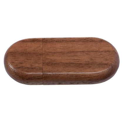 Custom Logo Wooden USB 2.0 Flash Drive with Box – 4GB 16GB 32GB 64GB Memory Stick for Wedding Photography Gifts