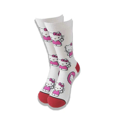 Spring and Autumn Cartoon Movie Character Socks for Men & Women – Funny Fashion High Quality Crew Tube Socks, Unisex Casual Cotton Socks