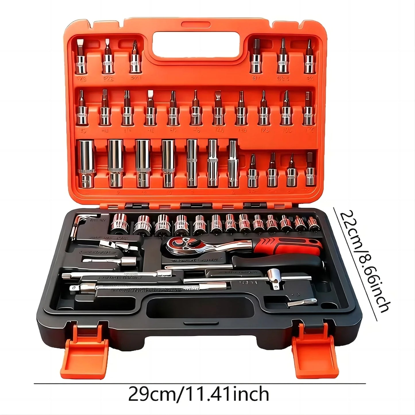 899-Piece Professional Tool Kit - Portable Multi-Function Toolbox for Home, Car Repairs & DIY Projects