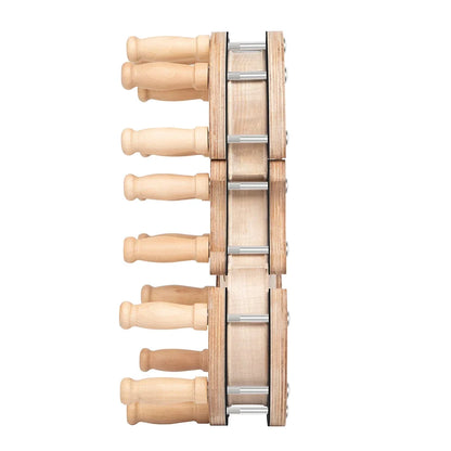 Violin & Viola Repair Clamp - Solid Wood Instrument Making Gluing Tool with Metal Fixing Clip