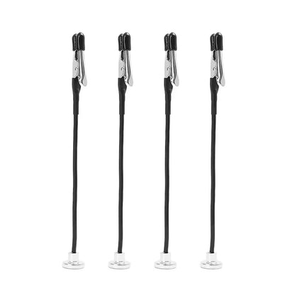 Soldering Third Hand Tool - Magnetic Base Flexible Arm PCB Holder with Alligator Clips for Electronics Repair Welding