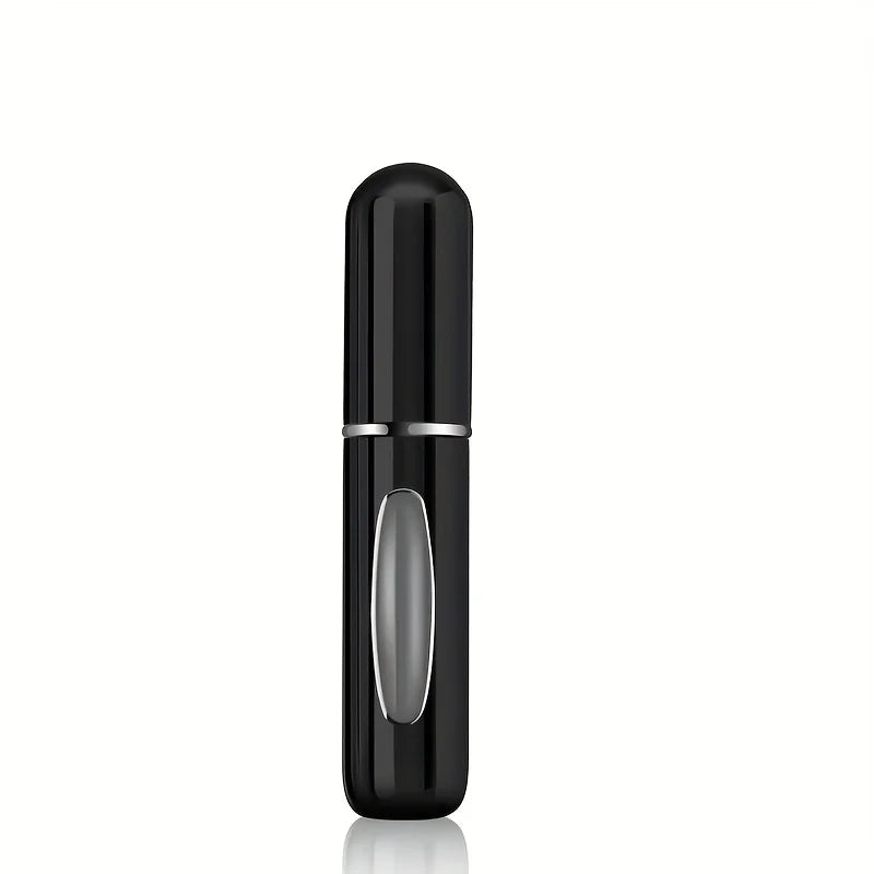 5ml Travel Perfume Atomizer - Portable Refillable Aluminum Spray Bottle for Perfume Cosmetics and Travel Use