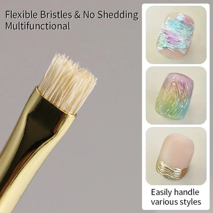 RSNAIL Nail Art Liner Brush - Multifunctional Stripe, Water Ripple & DIY Nail Design Tool