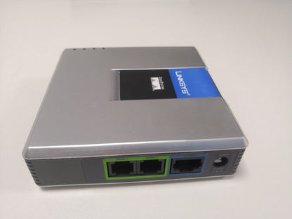 New Unlocked PAP2T SIP VOIP Phone Adapter - Dual FXS Phone Ports VoIP Gateway