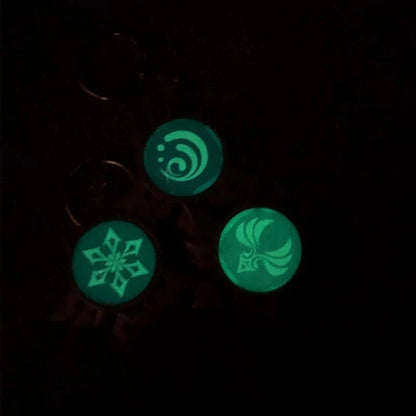 Genshin Impact Sumeru Vision Pins - Anime Character Element Badge Lapel Brooch Collectible Accessories