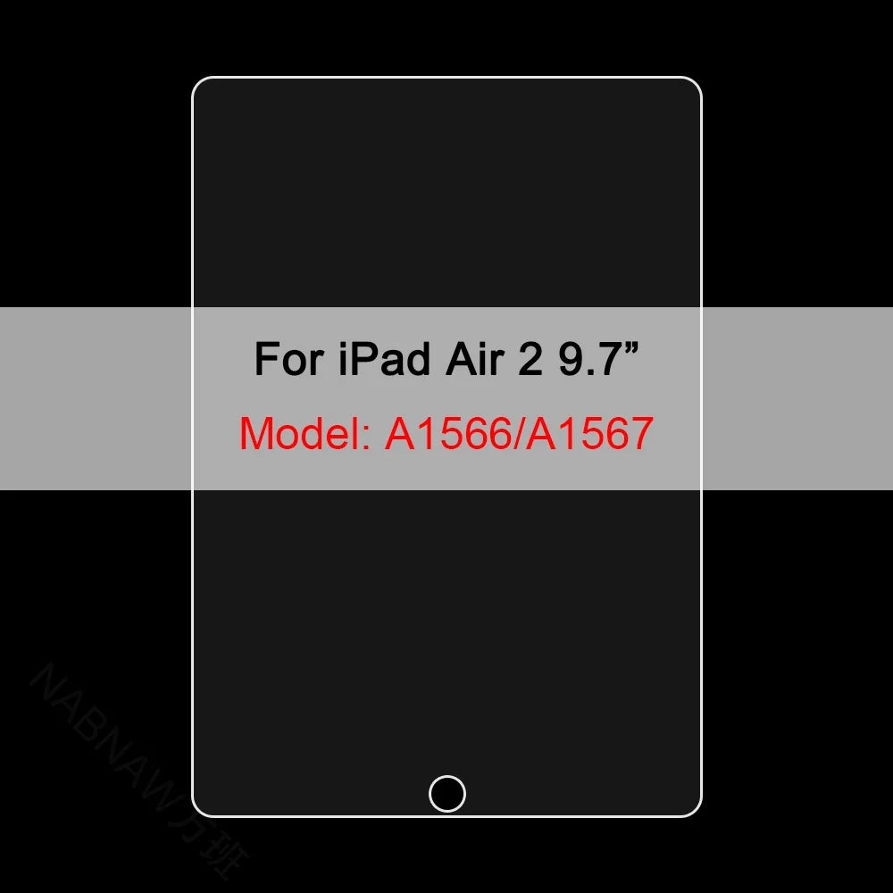 3-Pack Tempered Glass Screen Protector - Apple iPad 10th 9th 8th 7th Mini Air & Pro Series