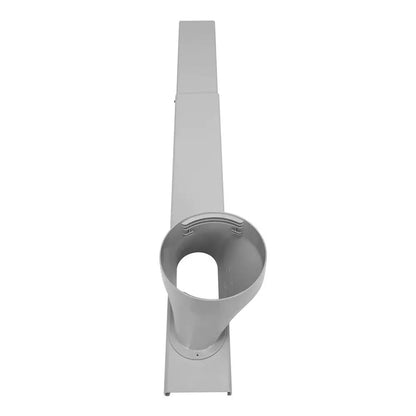 Adjustable Portable AC Window Kit – Slide Plate & Exhaust Hose Connector Adaptor with Wind Shield