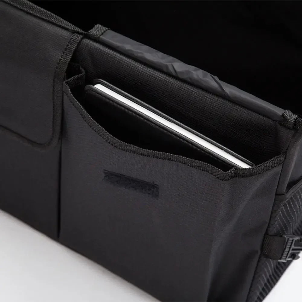 Car Trunk Storage Bag – Folding Multifunction Container, Tool & Food Organizer Box for Universal Cars